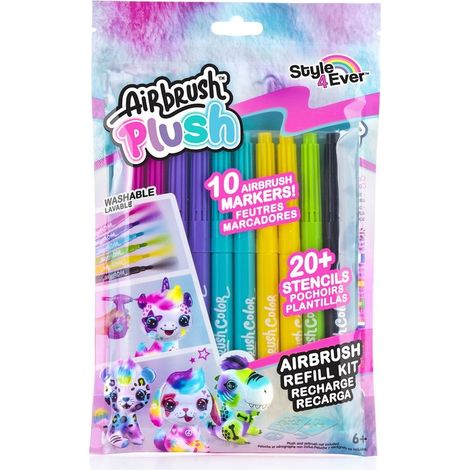 Airbrush Plush - Refill Kit 10 pens (256)