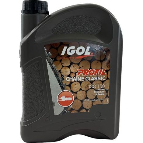 Huile de chaine tronconneuse Igol Timber ISO 150 - 2 litres (1/3)