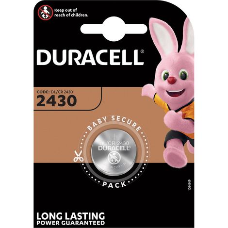 Duracell batteria a bottone cr2430 blister 1 pezzi (1/2)