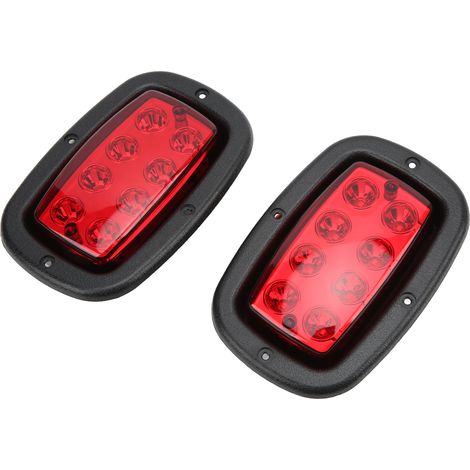 Feux arrière LED Club Car 2 pièces gauche droite 1017035 3 fils 12V DC remplacement DS 1982 et plus (1/5)