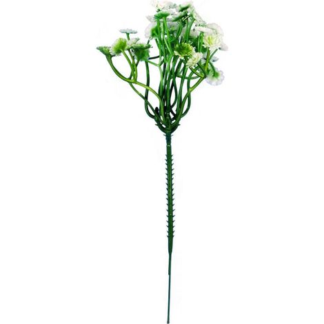 Dekorativer weißer Gips 20 cm – eine naturalistische Ergänzung zu Blumenarrangements (1/3)