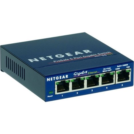 -SWITCH 5 PUERTOS GIGABIT GS105GE