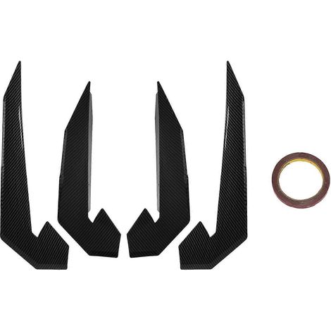 Kit de carrosserie auto 4 pièces pour pare-chocs avant Honda Civic 10ème Type-R 2019-2021, B (1/5)