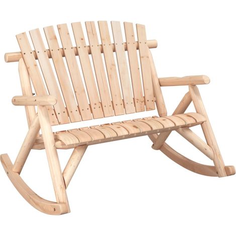 Maison Exclusive - 3-tlg. Garten-Lounge-Set Massivholz Fichte (1/5)