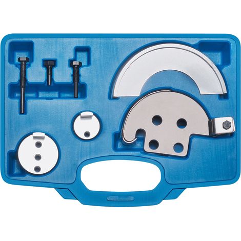 KRAFTPLUS K.283-0107 Jeu d’outils de montage pour courroies rainurées et élastiques Flexible crantées compatible avec BMW Chrysler Citroën Fiat Lancia Ford Iveco Mazda Peugeot VOLVO