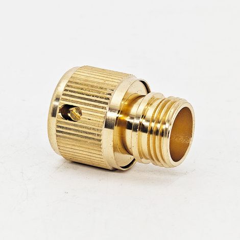 Raccord rapide en cuivre fileté extérieur 1/2", raccord d'eau 4 points pour tétine de biberon, pistolet pulvérisateur, accessoires de tuyau d'arrosage, raccord rapide (1/4)