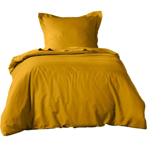Housse de couette 140 x 200 cm Line curry