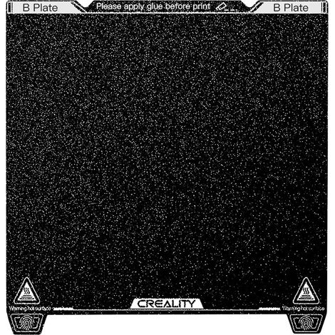 Piastra di costruzione Creality Ender 3 v3 ke resistente usura rimovibile (1/2)