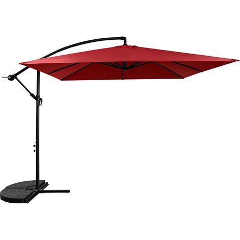 Aga Sonnenschirm MR2048 250 cm Rot