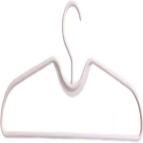 Percha Para Ropa - Diseño De Cuello Corto - Antideslizante - Ahorro De Espacio Vertical - Para Trajes Chaquetas Y Prendas - 20 Unidades (1/5)