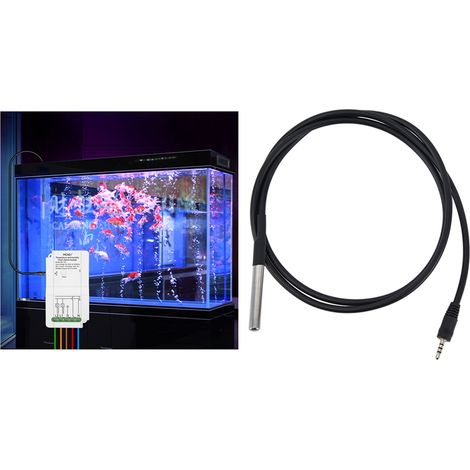 Sonde de température et d'humidité avec module de commutation ±3 % HR haute précision pour serres, sols et bassins à poissons (1/5)