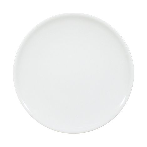 Saturnia Piatto Piano D 26 Cm H 2,5 Cm Porcellana Siviglia Bianco