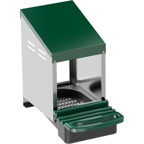 Pondoir pour Poule 27 x 52 x 48 cm Bac de récupération Ponte Poulailler Nichoir Extérieur Trous d'aération Circulation d'air Montage au Mur Plastique Solide Volaille Élevage (1/5)
