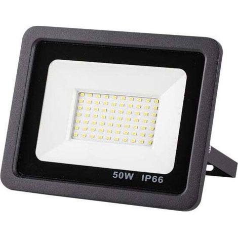 Projecteur LED 50W, Eclairage Extérieur LED 5000LM Sécurité Haute Lumière Spot LED Exterieur 6500K Blanc Froid LED Floodlight Imperméable IP66 Spotlight pour Jardin, Cour, Garage, Terr (1/4)