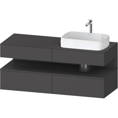 Lavabo consola Collection One de Duravit, 2 extraíbles, 2