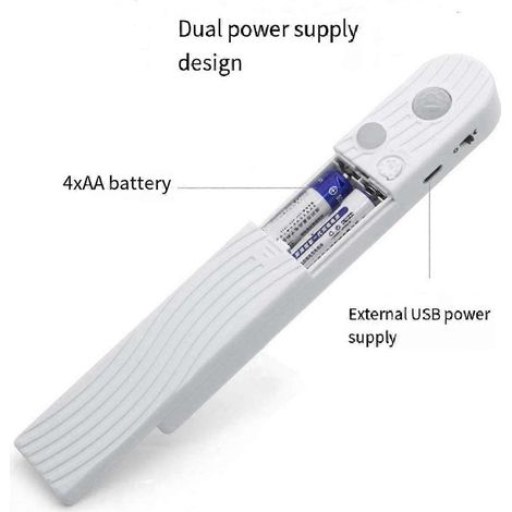 Bande lumineuse LED avec détecteur de mouvement PIR, 60 LED/m, LED SMD 2835, lampe sous lit pour armoire Wa[HK]