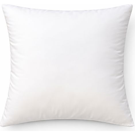 Oreiller respirant moelleux premium avec traitement anti-acarien Blanc 60x60 cm