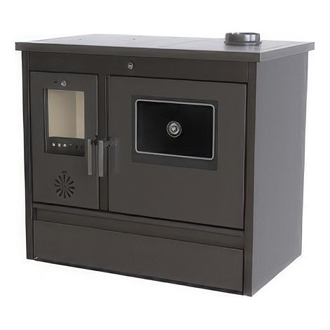 C STUFA CUCINA LEGNA SPARTA 11,16 KW ANTRACITE