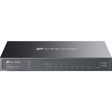 Switch Gigabit TP-LINK JetStream TL-SG2008P 8 porte (4 PoE+) 62 W (1/5)