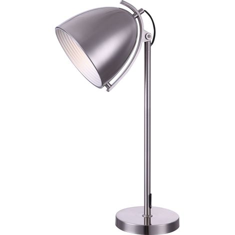 Lampada da tavolo da scrivania, illuminazione per soggiorno, studio, lettura, faretto regolabile (1/5)