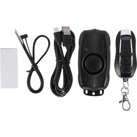 Système d'alarme antivol sans fil intelligent pour porte et fenêtre avec télécommande - Alarme antivol pour vélo (1/5)