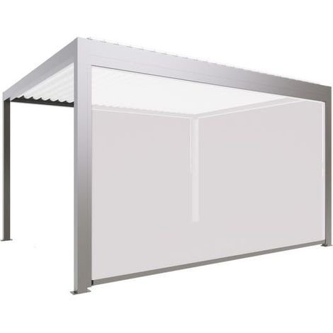 Store Façade Zippé Gris 4m Pour Pergola S et SV ORIAL Bioclimatique Made in France (1/5)