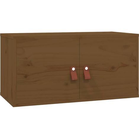 Maison Exclusive - Pensile ambra 60x30x30 cm in Legno Massello di Pino (1/5)