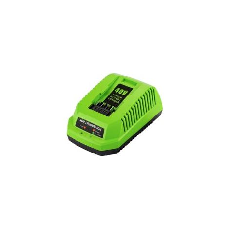 Applicable Applicable 40V Chargeur pour Greenworks Chargeur 40V G40C pour Greenworks Batterie