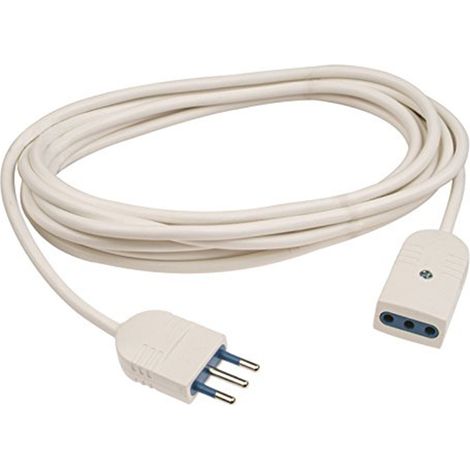 Cavo Prolunga Lineare 250V 10M Spina 10A Presa Bipasso 10/16A 81014