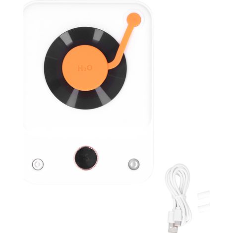 Humidificateur à Brume Froide avec Double Buse et Veilleuse pour Bureau Chambre à Coucher (1/5)