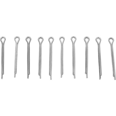 Risque 10 pièces/ensemble plaquettes de frein à disque de vélo goupilles de verrouillage antirouille en acier inoxydable goupille fendue fendue