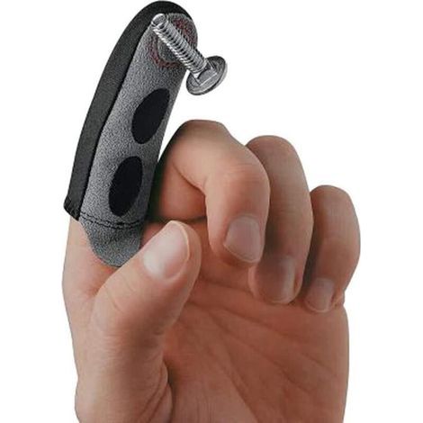 6 pièces Doigt magnétique Gant, Manchon magnétique doigt pouvant contenir tout petit objet en métal ferreux sur bout votre doigt – Idéal endroits étroits – Utilisation à la maison ou au travail (1/4)