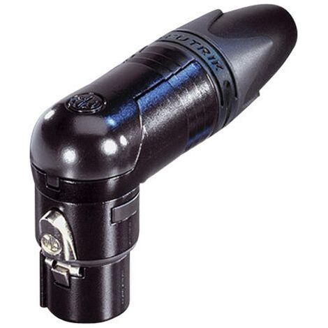 XLR femelle, coudé Neutrik NC4FRX-B Nombre de pôles: 4 noir 1 pc(s) D27178 (1/2)