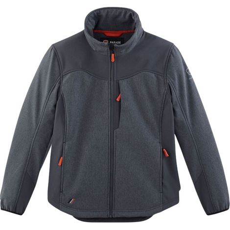 Veste softshell de travail femme Parade OSTRA Gris M (1/2)