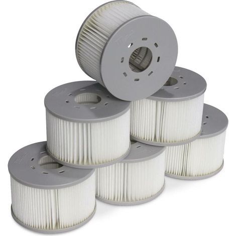 Ugreat – 6er-Pack Filter für aufblasbare MSPA V2 Whirlpools Ø106 cm – 90-Falten-Filterkartuschen – Leicht zu reinigen – Kompatibel mit verschiedenen Modellen (1/5)