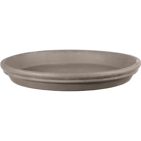 DEROMA - Soucoupe Grafite imperméable 23cm gris