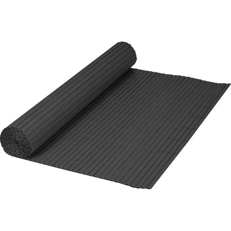 Canniccio Bambù In Pvc Frangivista Recinzione Per Giardino Frangivento Balcone Antracite - 100x300Cm (1/4)