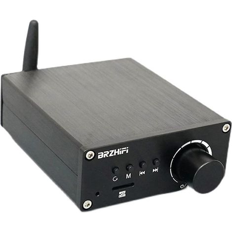 Amplificateur HiFi stéréo classe D Audio NS4225, 2 x 50 W, Bluetooth 5.0 basse consommation, contrôle par téléphone portable, lecture de cartes TF (1/5)