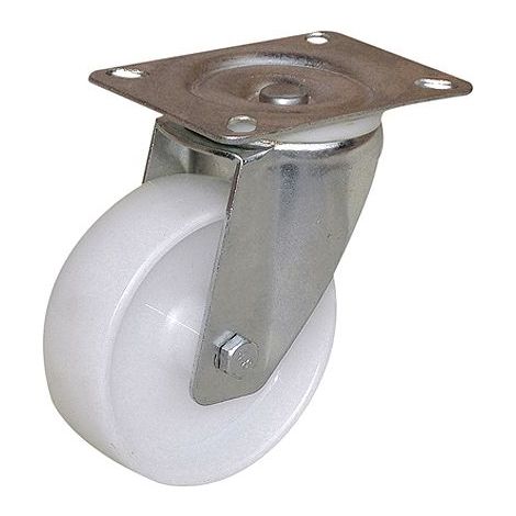 Roulette industrielle Pivotante Guitel Hervieu, Acier galvanisé, Ø 65mm, 65kg ( Prix pour 1 )