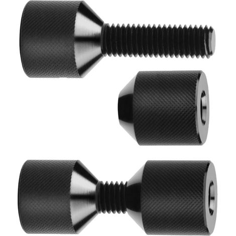 Ensemble de broches à deux trous de 2,8 cm, broches à 2 trous en aluminium compatibles avec les brides ASME de 68 kg de 1,2 cm à 35,6 cm (1/5)