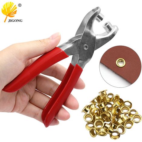 Pince à œillets, pince à riveter, clips à œillets, clips à boutons de 4 mm (1/5)