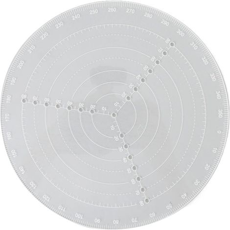 Boussole chercheur centre – travail tour dessin cercles – acrylique – tourneur bois – outil rond (1/5)