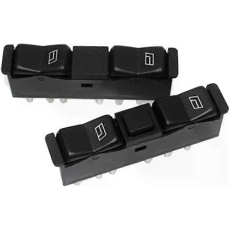 Le commutateur de lève-vitre électrique automobile est compatible avec les modèles Mercedes-Benz W123, W126 et W201 (références : 0008208110 et 0008208210). (1/5)