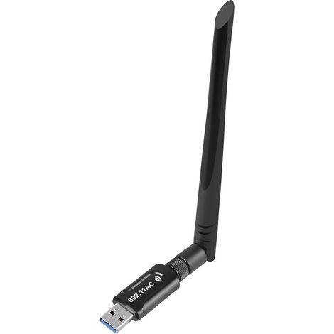 Clé Wi-Fi sans fil 2,4 GHz, mini adaptateur Wi-Fi ABS 2,4 GHz - FFY (1/4)