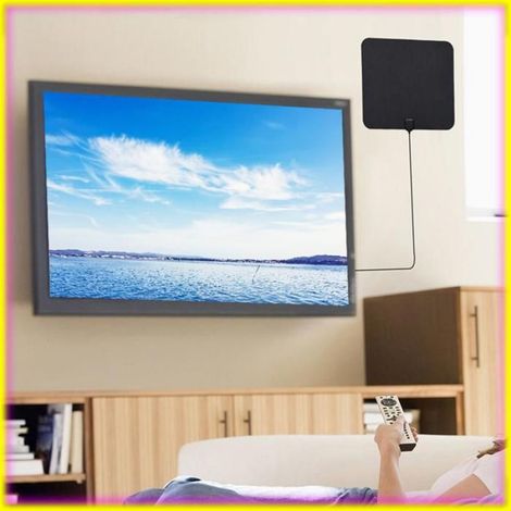 keenso Antenne HDTV Antenne de Télévision Intérieure HDTV Numérique Amplifiée pour la Télévision Domestique video videoprojecteur (1/5)