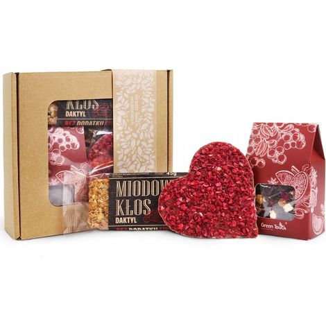 Regalo per la Festa della Donna, set regalo per San Valentino, scatola di tè e cioccolato (1/5)