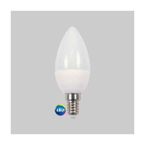 Lampada a led mod. oliva 6w - e14 - 470lm - 3000k