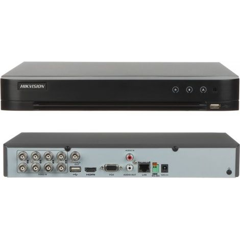 Hikvision DVR 8 canali AcuSense AHD HD-CVI HD-TVI CVBS IP - IDS-7208HQHI-M1/XT(D)