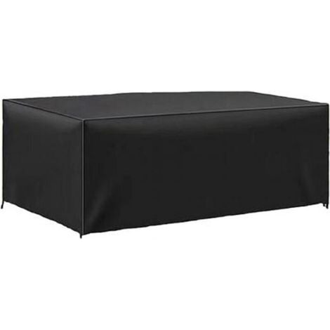 Housse Table de Jardin 180 x 110 x 70cm, Housse de Protection Bâche Résistante aux Intempéries et aux Déchirures 420D Oxford (1/4)