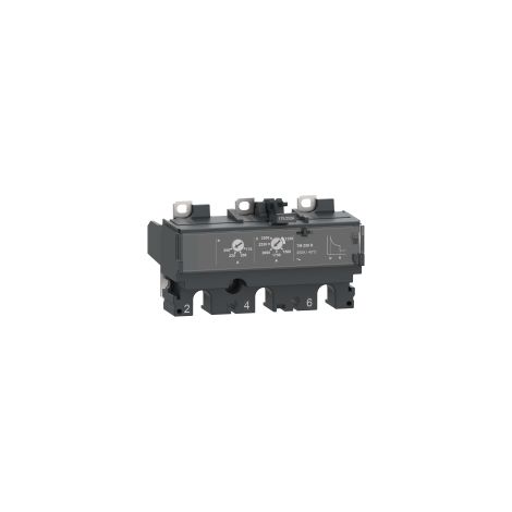 Sganciatore magnetotermico TM160D da 160A, 3 poli 3r, per interruttori scatolati ComPacT New Gen NSX250 - C253TM160